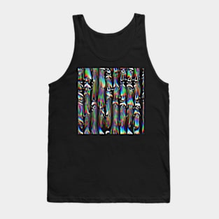 Tiled Melting Skulls Tank Top